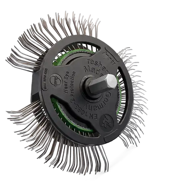 Blasterbrush® Pro, 23 mm, Bürstenkopf mit Aufnahmesystem