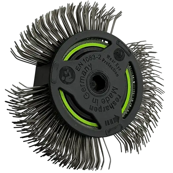 Blasterbrush® Pro, 23 mm, Bürstenkopf mit Aufnahmesystem